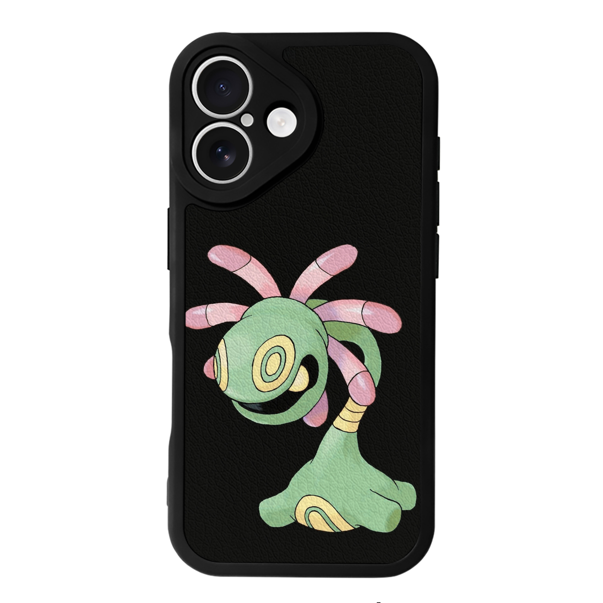（画像用） ポケットモンスター Pokémon 【iPhone 16シリーズ対応】シリコンスマホケース（レザー調） 材質：シリコン